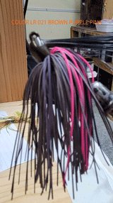 HEAVY COVER JIG HC-2 HAND TIED LIVING RUBBER SKIRT 5/0 MUSTAD HOOK 3 pack 3/4 OZ