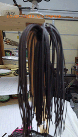 HEAVY COVER JIG HC-2 HAND TIED LIVING RUBBER SKIRT 5/0 MUSTAD HOOK 3 pack 3/4 OZ