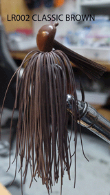 PURE POISON JIG COMPANY SMASHMOUTH FOOTBALL HEAD JIG 3/4 OZ 3/O MUSTAD EWG HOOK WITH HAND TIED LIVING RUBBER SKIRT 3 PACK
