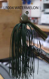 PURE POISON JIG COMPANY SMASHMOUTH FOOTBALL HEAD JIG 3/4 OZ 3/O MUSTAD EWG HOOK WITH HAND TIED LIVING RUBBER SKIRT 3 PACK
