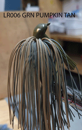 PURE POISON JIG COMPANY SMASHMOUTH FOOTBALL HEAD JIG 3/4 OZ 3/O MUSTAD EWG HOOK WITH HAND TIED LIVING RUBBER SKIRT 3 PACK