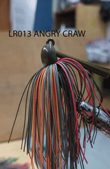 PURE POISON JIG COMPANY SMASHMOUTH FOOTBALL HEAD JIG 3/4 OZ 3/O MUSTAD EWG HOOK WITH HAND TIED LIVING RUBBER SKIRT 3 PACK
