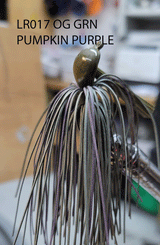 PURE POISON JIG COMPANY SMASHMOUTH FOOTBALL HEAD JIG 3/4 OZ 3/O MUSTAD EWG HOOK WITH HAND TIED LIVING RUBBER SKIRT 3 PACK