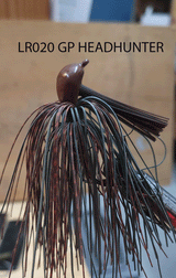 PURE POISON JIG COMPANY SMASHMOUTH FOOTBALL HEAD JIG 3/4 OZ 3/O MUSTAD EWG HOOK WITH HAND TIED LIVING RUBBER SKIRT 3 PACK