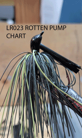 PURE POISON JIG COMPANY SMASHMOUTH FOOTBALL HEAD JIG 3/4 OZ 3/O MUSTAD EWG HOOK WITH HAND TIED LIVING RUBBER SKIRT 3 PACK