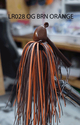 PURE POISON JIG COMPANY SMASHMOUTH FOOTBALL HEAD JIG 3/4 OZ 3/O MUSTAD EWG HOOK WITH HAND TIED LIVING RUBBER SKIRT 3 PACK