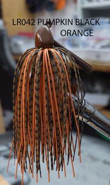 PURE POISON JIG COMPANY SMASHMOUTH FOOTBALL HEAD JIG 3/4 OZ 3/O MUSTAD EWG HOOK WITH HAND TIED LIVING RUBBER SKIRT 3 PACK
