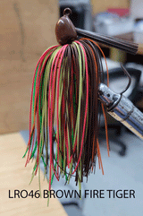 PURE POISON JIG COMPANY SMASHMOUTH FOOTBALL HEAD JIG 3/4 OZ 3/O MUSTAD EWG HOOK WITH HAND TIED LIVING RUBBER SKIRT 3 PACK