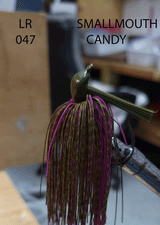 PURE POISON JIG COMPANY SMASHMOUTH FOOTBALL HEAD JIG 3/4 OZ 3/O MUSTAD EWG HOOK WITH HAND TIED LIVING RUBBER SKIRT 3 PACK
