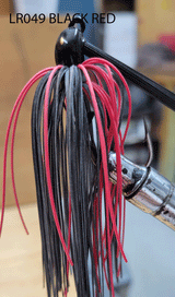 PURE POISON JIG COMPANY SMASHMOUTH FOOTBALL HEAD JIG 3/4 OZ 3/O MUSTAD EWG HOOK WITH HAND TIED LIVING RUBBER SKIRT 3 PACK