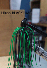 PURE POISON JIG COMPANY SMASHMOUTH FOOTBALL HEAD JIG 3/4 OZ 3/O MUSTAD EWG HOOK WITH HAND TIED LIVING RUBBER SKIRT 3 PACK