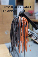PURE POISON JIG COMPANY SMASHMOUTH FOOTBALL HEAD JIG 3/4 OZ 3/O MUSTAD EWG HOOK WITH HAND TIED LIVING RUBBER SKIRT 3 PACK