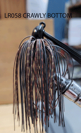 PURE POISON JIG COMPANY SMASHMOUTH FOOTBALL HEAD JIG 3/4 OZ 3/O MUSTAD EWG HOOK WITH HAND TIED LIVING RUBBER SKIRT 3 PACK