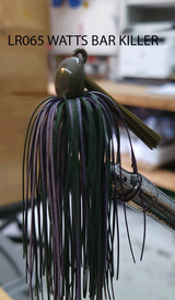 PURE POISON JIG COMPANY SMASHMOUTH FOOTBALL HEAD JIG 3/4 OZ 3/O MUSTAD EWG HOOK WITH HAND TIED LIVING RUBBER SKIRT 3 PACK