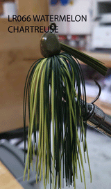 PURE POISON JIG COMPANY SMASHMOUTH FOOTBALL HEAD JIG 3/4 OZ 3/O MUSTAD EWG HOOK WITH HAND TIED LIVING RUBBER SKIRT 3 PACK