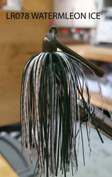 PURE POISON JIG COMPANY SMASHMOUTH FOOTBALL HEAD JIG 3/4 OZ 3/O MUSTAD EWG HOOK WITH HAND TIED LIVING RUBBER SKIRT 3 PACK
