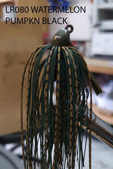 PURE POISON JIG COMPANY SMASHMOUTH FOOTBALL HEAD JIG 3/4 OZ 3/O MUSTAD EWG HOOK WITH HAND TIED LIVING RUBBER SKIRT 3 PACK