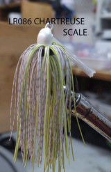 PURE POISON JIG COMPANY SMASHMOUTH FOOTBALL HEAD JIG 3/4 OZ 3/O MUSTAD EWG HOOK WITH HAND TIED LIVING RUBBER SKIRT 3 PACK