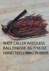 Pure Poison Jig Company Shot Caller Ball Finesse Jig Kit