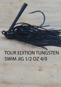 Pure Poison Jig Company LLC  Tour Edition Tungsten Swim Jig 1/2 oz 4/0 hook