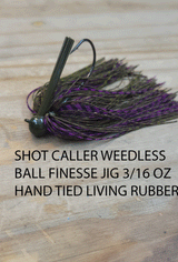 Pure Poison Jig Company Shot Caller Ball Finesse Jig Kit