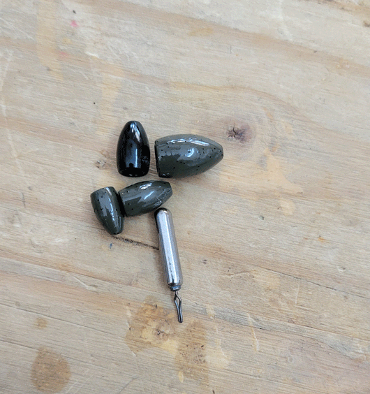 Tungsten Flipping Weights 4 PACK