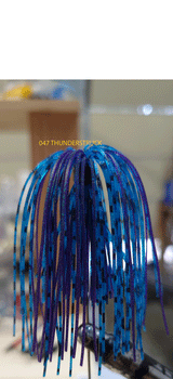 MONSTER JIG SKIRTS  100 STRANDS 3 PACK