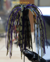 POISON PEANUT HEAD 1/4 OZ 2/0 MUSTAD EWG HOOK3 pack