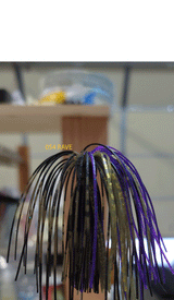 POISON PEANUT HEAD 1/4 OZ 2/0 MUSTAD EWG HOOK3 pack