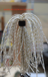 BLADED JIG  SKIRT  COLORS 3 PACK