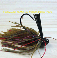 BUSHMASTER PRO STAND UP JIG 1/2 OZ MUSTAD HOOK 3 pack