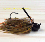TOUR EDITION TUNGSTEN PEANUT HEAD JIG 3/8 OZ 3/0 LIGHTWIRE HOOK 2 pack