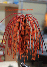 BLADED JIG  SKIRT  COLORS 3 PACK