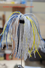 BLADED JIG  SKIRT  COLORS 3 PACK
