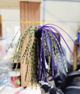 TOUR EDITION DUAL TUNGSTEN DUAL THREAT SWIM JIG 1/4 OZ, Silicone Skirt  2 PACK
