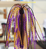 TOUR EDITION DUAL TUNGSTEN DUAL THREAT SWIM JIG 1/4 OZ, Silicone Skirt  2 PACK