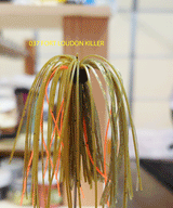 TOUR EDITION DUAL TUNGSTEN DUAL THREAT SWIM JIG 1/4 OZ, Silicone Skirt  2 PACK