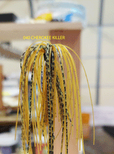 TOUR EDITION DUAL TUNGSTEN DUAL THREAT SWIM JIG 1/4 OZ, Silicone Skirt  2 PACK