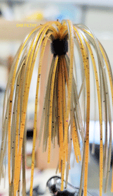 TOUR EDITION DUAL TUNGSTEN DUAL THREAT SWIM JIG 1/4 OZ, Silicone Skirt  2 PACK