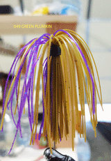 TOUR EDITION DUAL TUNGSTEN DUAL THREAT SWIM JIG 1/4 OZ, Silicone Skirt  2 PACK