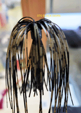 TOUR EDITION PRO PEANUT HEAD JIG 1/2 OZ WITH GAMAKATSU FLAT EYE RB HOOK 3 PACK