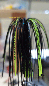 TOUR EDITION DUAL TUNGSTEN DUAL THREAT SWIM JIG 1/4 OZ, Silicone Skirt  2 PACK