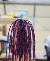 TOUR EDITION PRO PEANUT HEAD JIG 1/2 OZ WITH GAMAKATSU FLAT EYE RB HOOK 3 PACK