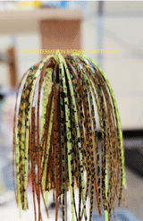 TOUR EDITION DUAL TUNGSTEN DUAL THREAT SWIM JIG 1/4 OZ, Silicone Skirt  2 PACK