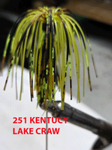 TOUR EDITION PRO PEANUT HEAD JIG 1/2 OZ WITH GAMAKATSU FLAT EYE RB HOOK 3 PACK