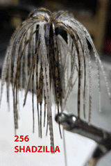 TOUR EDITION PRO PEANUT HEAD JIG 1/2 OZ WITH GAMAKATSU FLAT EYE RB HOOK 3 PACK