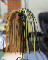 TOUR EDITION DUAL TUNGSTEN DUAL THREAT SWIM JIG 1/4 OZ, Silicone Skirt  2 PACK