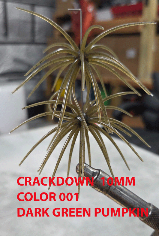 PURE POISON JIGS CRACKDOWN URCHIN BAITS 10 MM (3 INCH)    2 PACK
