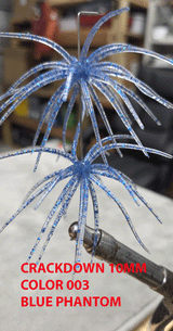 PURE POISON JIGS CRACKDOWN URCHIN BAITS 10 MM (3 INCH)    2 PACK
