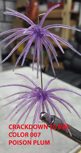 PURE POISON JIGS CRACKDOWN URCHIN BAITS 10 MM (3 INCH)    2 PACK